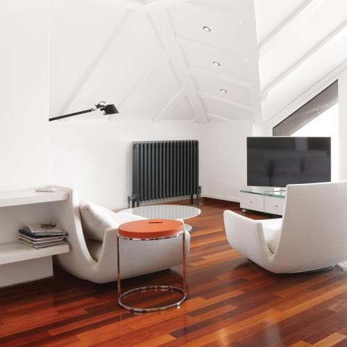 MHS 4 column Horizontal 500 High in Anthracite