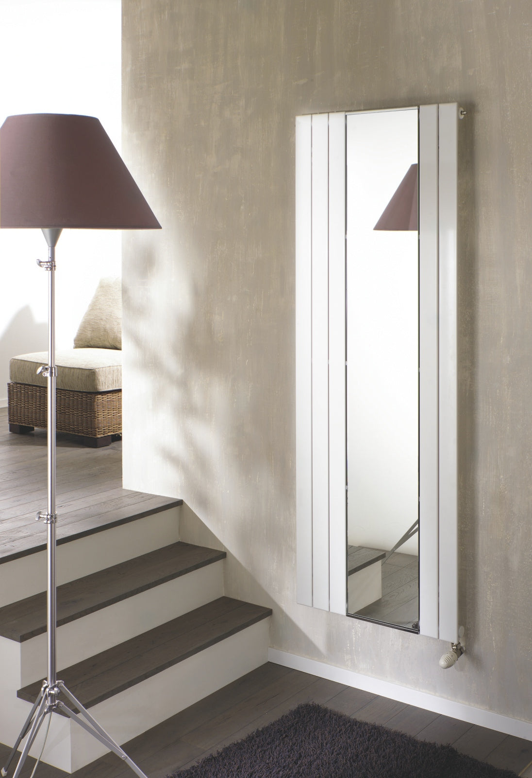 Zehnder Roda Mirror Electric Designer Radiator