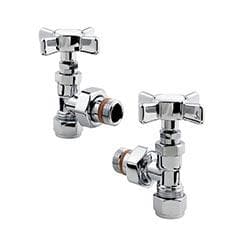 Zehnder Traditional Manual Radiator Valve Set 8