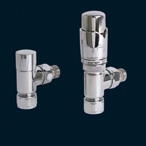 Zehnder Valve Set 37 (Angled Thermostatic)