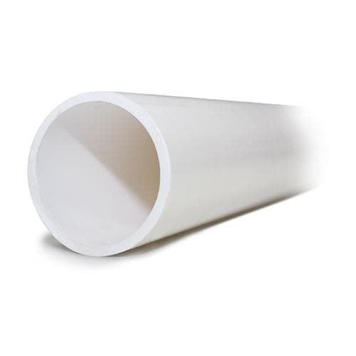 White Pipe 2.9m lengths - 3-4" ( 21.5mm OD, 15mm ID) B7501