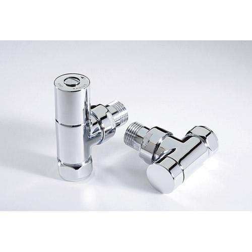 Radius Angled manual 15mm Chrome